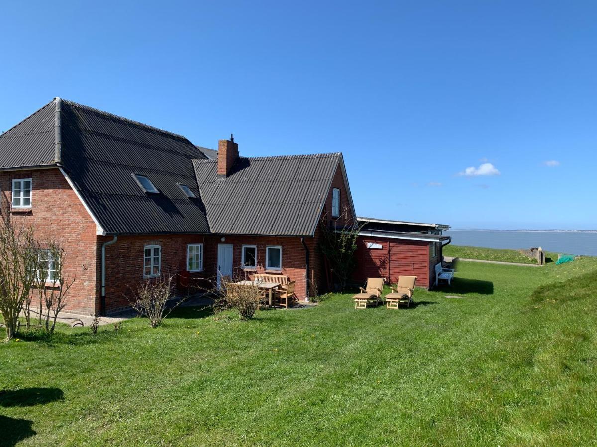 Kapitaenshaus Meerblick Langeneß Eksteriør billede
