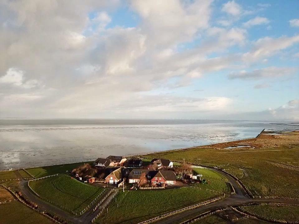 Kapitaenshaus Meerblick Langeneß Eksteriør billede
