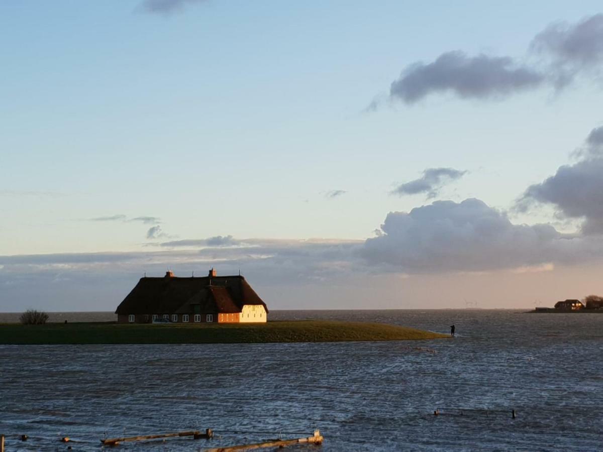 Kapitaenshaus Meerblick Langeneß Eksteriør billede